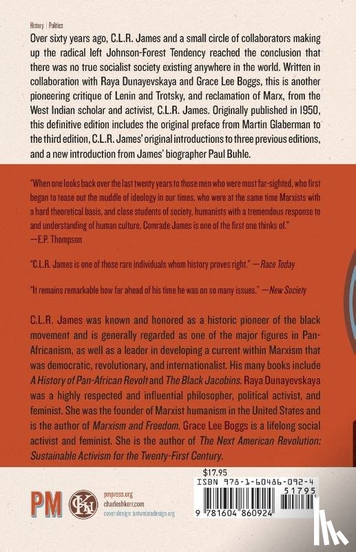 James, CLR, Dunayevskaya, Raya, Boggs, Grace Lee - State Capitalism And World Revolution