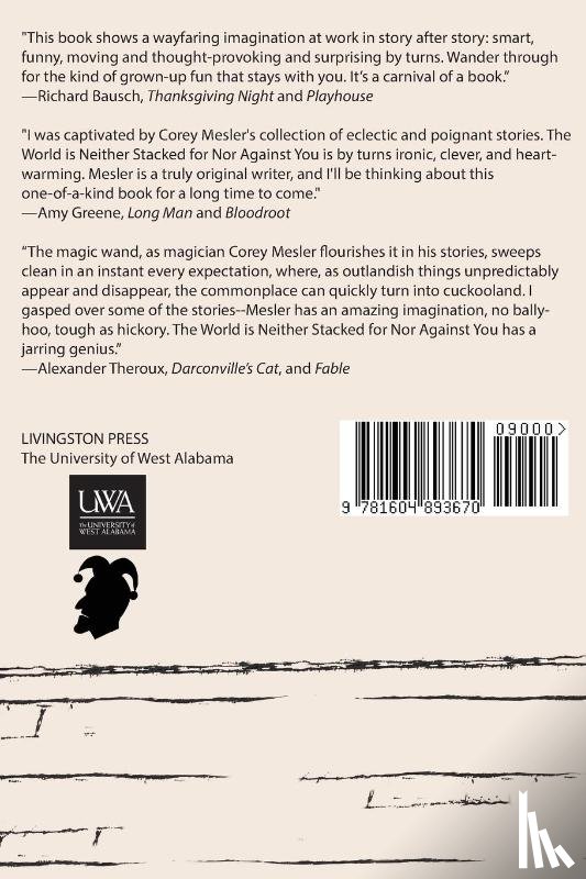Mesler, Corey - The World Is Neither Stacked for Nor Against You