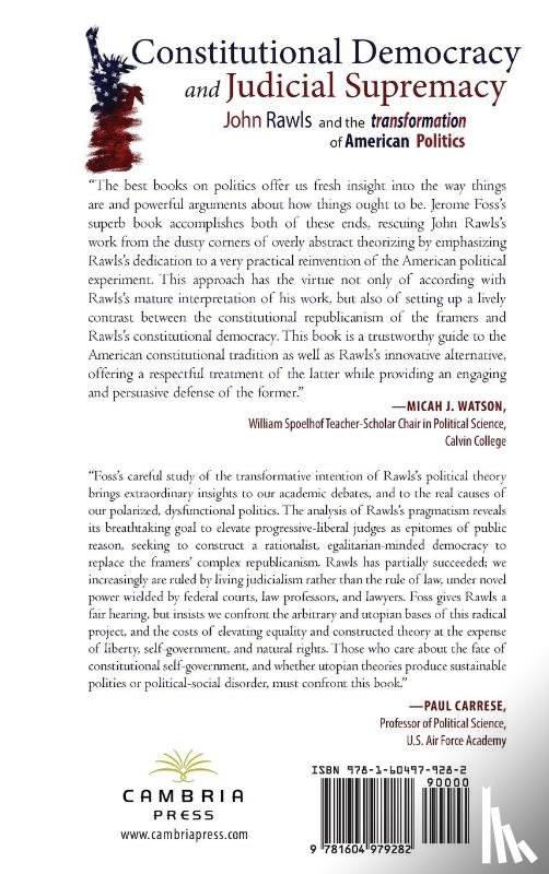 Foss, Jerome C - Constitutional Democracy and Judicial Supremacy