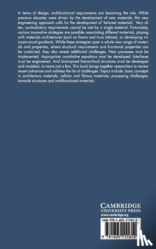  - Architectured Multifunctional Materials: Volume 1188