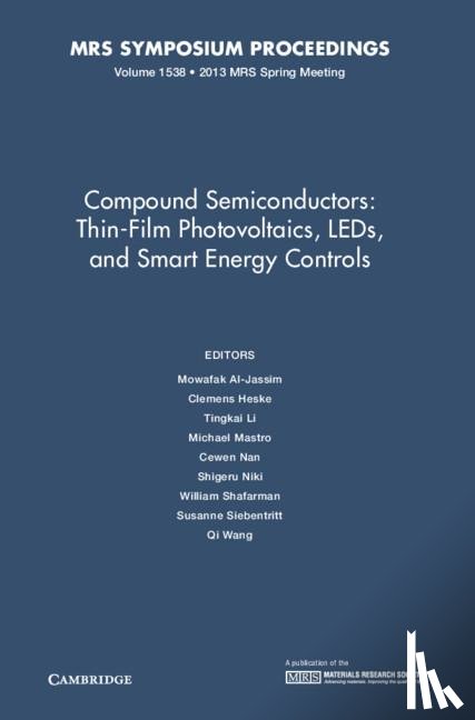  - Compound Semiconductors: Volume 1538
