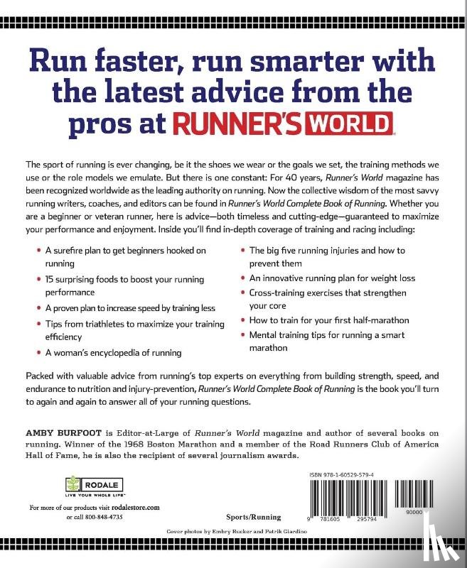 Editors of Runner's World Maga - Runner's World Complete Book of Running