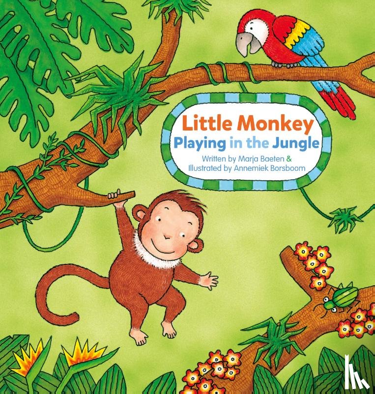 Baeten, Marja - Little Monkey. Playing in the jungle