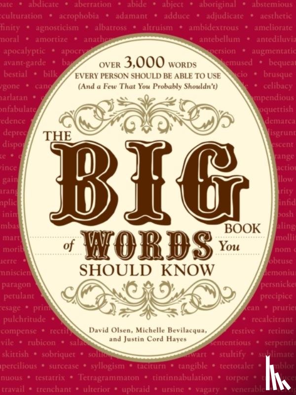 Olsen, David, Bevilacqua, Michelle, Hayes, Justin Cord - The Big Book of Words You Should Know