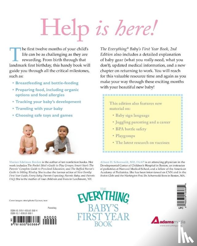 Borden, Marian Edelman - The "Everything" Baby's First Year Book
