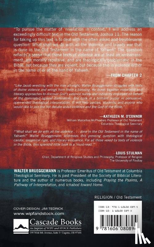 Brueggemann, Walter (Columbia Theological Seminary) - Divine Presence Amid Violence