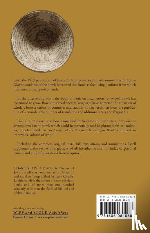 Isbell, Charles D - Corpus of the Aramaic Incantation Bowls