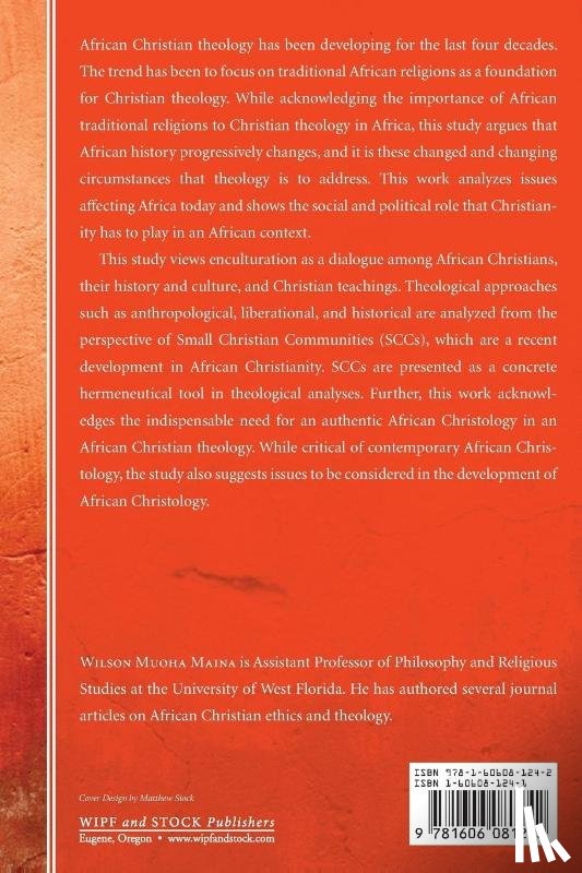 Maina, Wilson Muoha - Historical and Social Dimensions in African Christian Theology