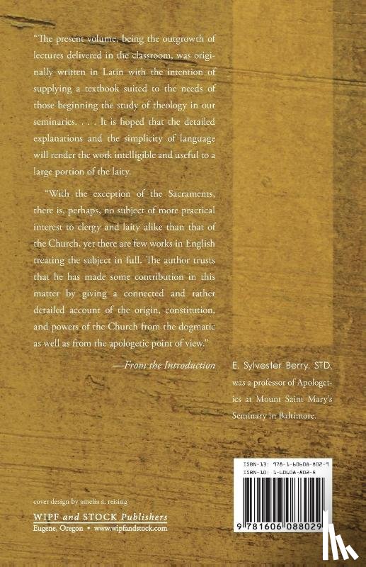 Berry, E Sylvester - The Church of Christ