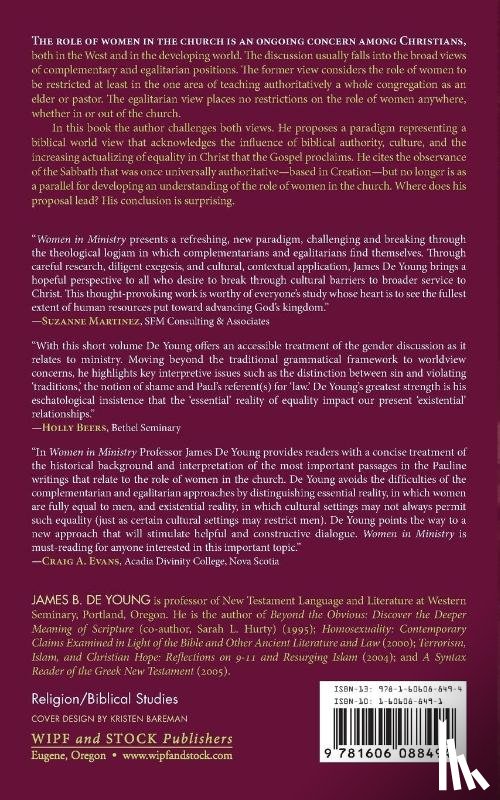 de Young, James B - Women in Ministry