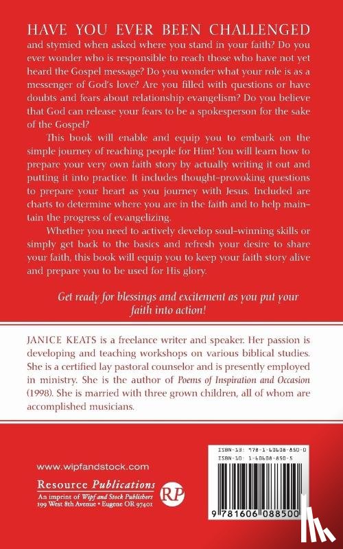 Keats, Janice - A Journey to the Heart of Evangelism