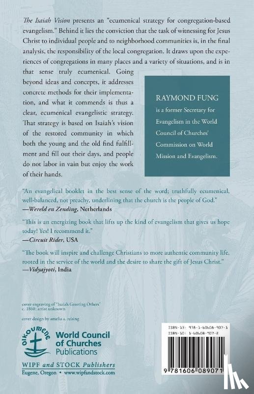 Fung, Raymond - The Isaiah Vision