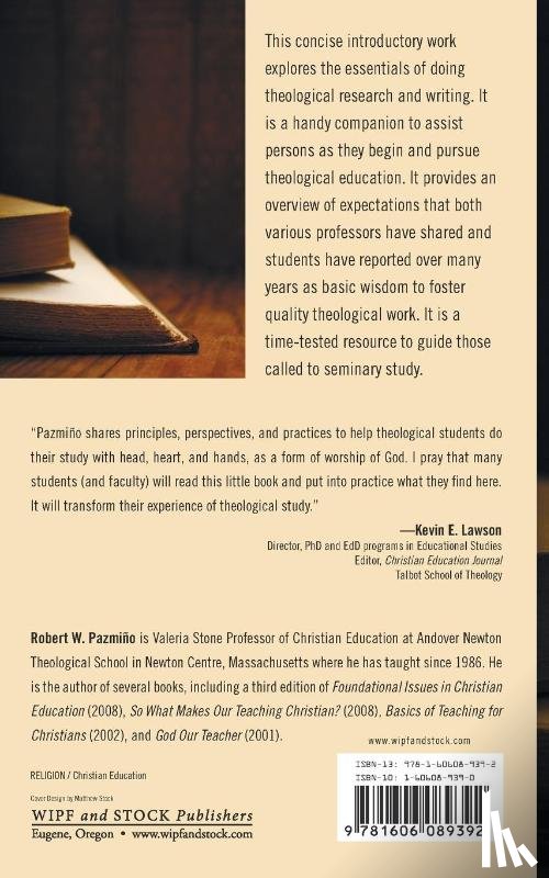 Pazmino, Robert W - Doing Theological Research