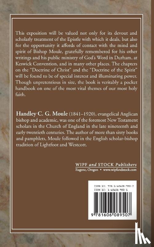 Moule, Handley C G - The Cross and the Spirit