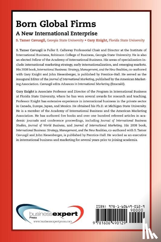 Cavusgil, S. Tamer, Knight, Gary - Born Global Firms: A New International Enterprise