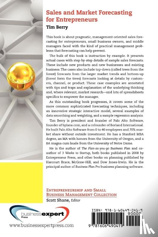 Berry, Tim - Sales And Market Forecasting For Entrepreneurs