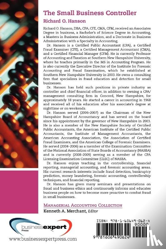 Hanson, Richard O. - The Small Business Controller