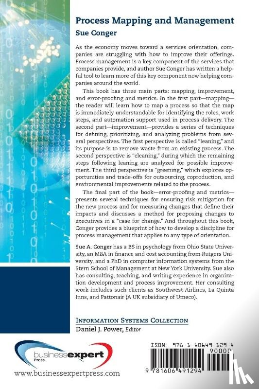 Conger, Sue - Process Mapping and Management
