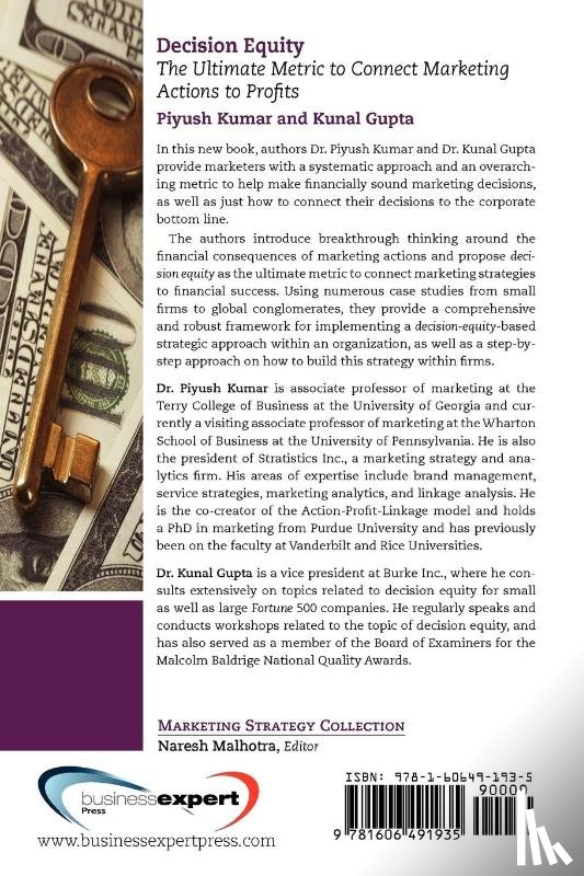 Kumar, Piyush, Gupta, Kunal - Decision Equity: The Ultimate Metric to Connect Marketing Actions to Profits