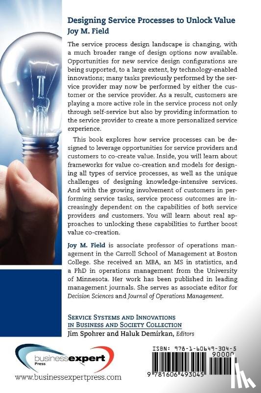 Field, Joy M. - Service Process Design For Value Co-Creation