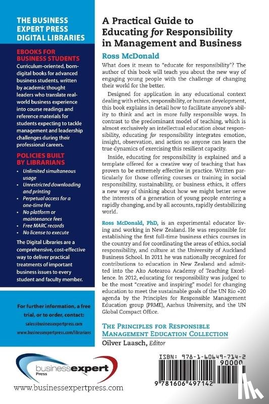McDonald, Ross - A Practical Guide to Educating for Responsibility in Management and Business