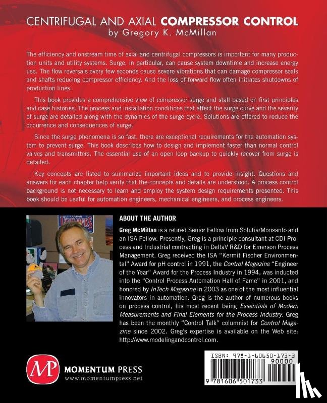 McMillan, Gregory - Centrifugal and Axial Compressor Control