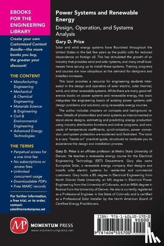 PRICE - POWER SYSTEMS AND RENEWABLE ENERGY