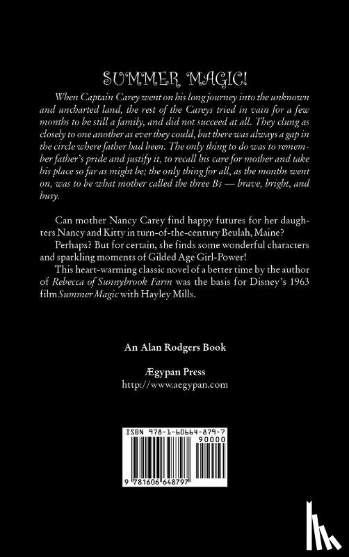 Wiggin, Kate Douglas - Mother Carey's Chickens by Kate Douglas Wiggin, Fiction, Historical, United States, People & Places, Readers - Chapter Books