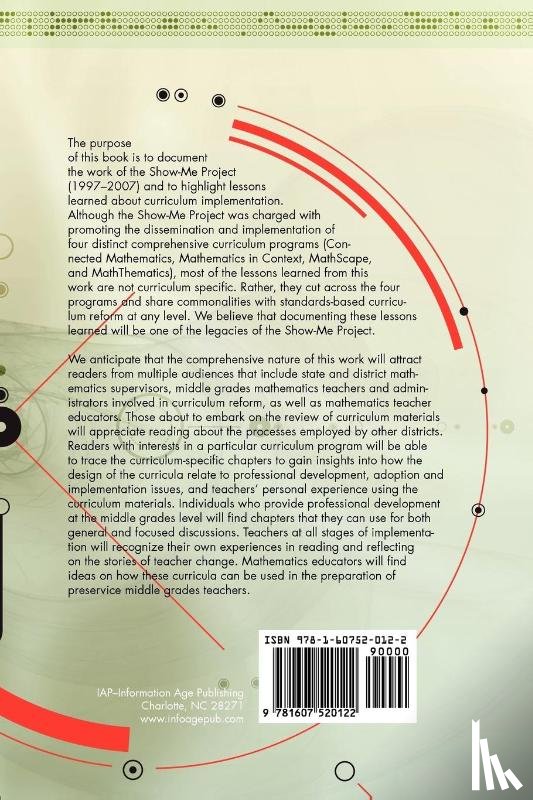  - A Decade of Middle School Mathematics Curriculum Implementation