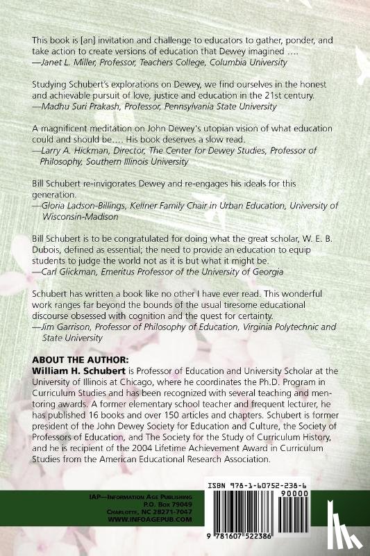 Schubert, William H. - Love, Justice, and Education