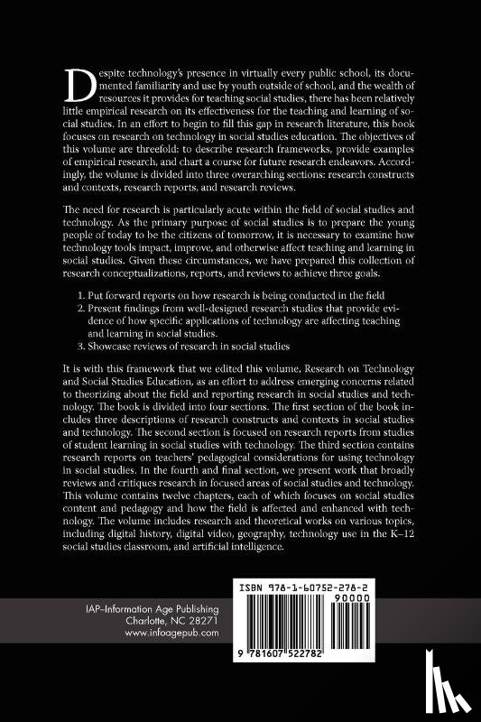  - Research on Technology in Social Studies Education