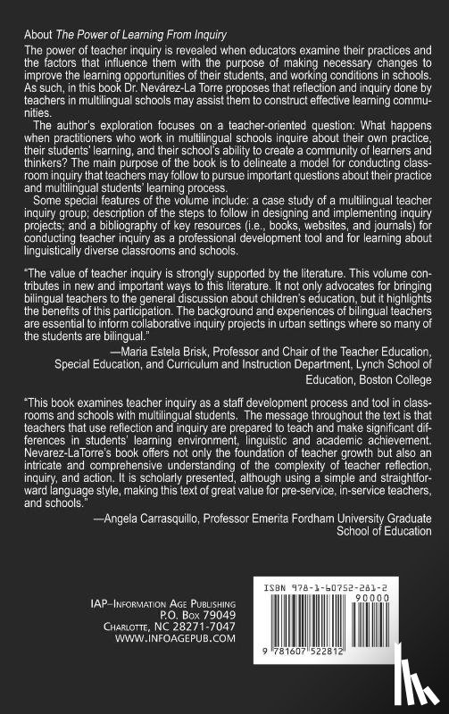 Nevarez-LaTorre, Aida A. - The Power of Learning from Inquiry