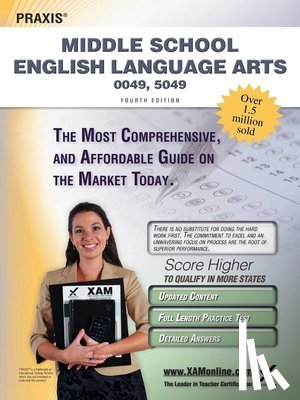Wynne, Sharon A. - Praxis Middle School English Language Arts 0049, 5049 Teacher Certification Study Guide Test Prep