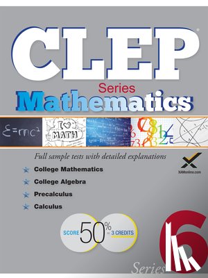 Wynne, Sharon A. - CLEP Math Series 2017