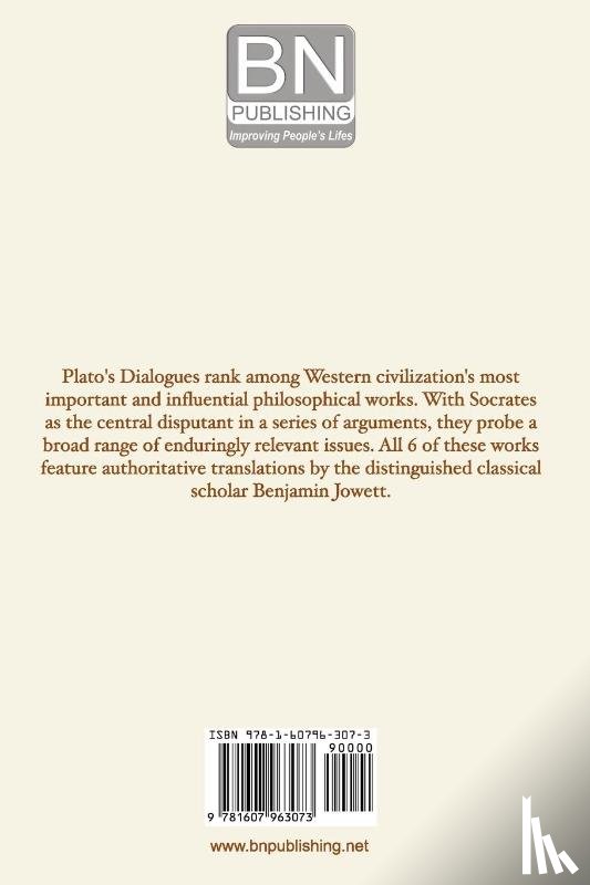 Plato - Six Great Dialogues