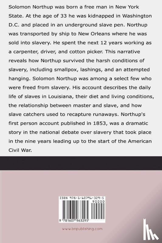 Northup, Solomon - 12 Years a Slave