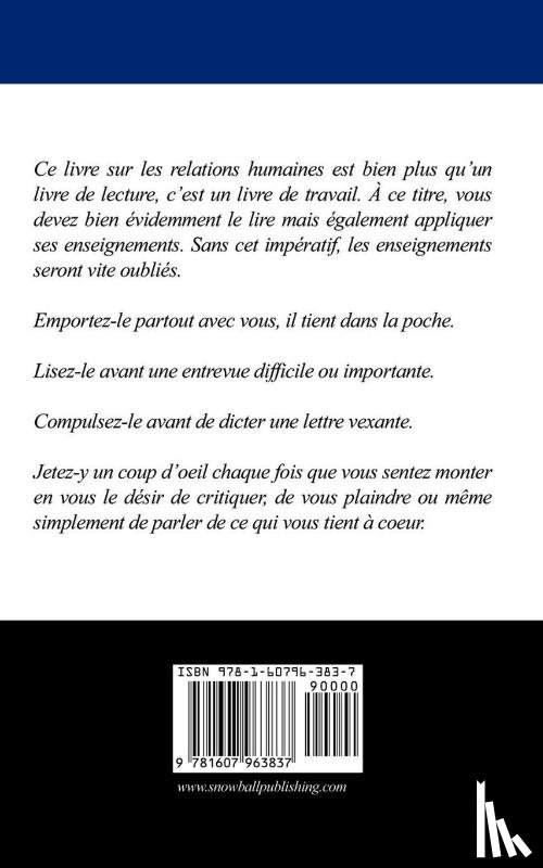 Carnegie, Dale - Un Abrege Du Livre