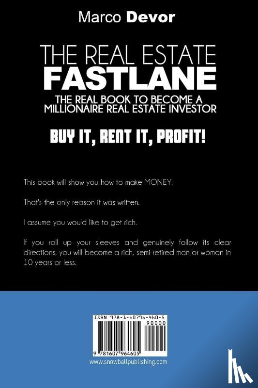 Devor, Marco - The Real Estate Fastlane