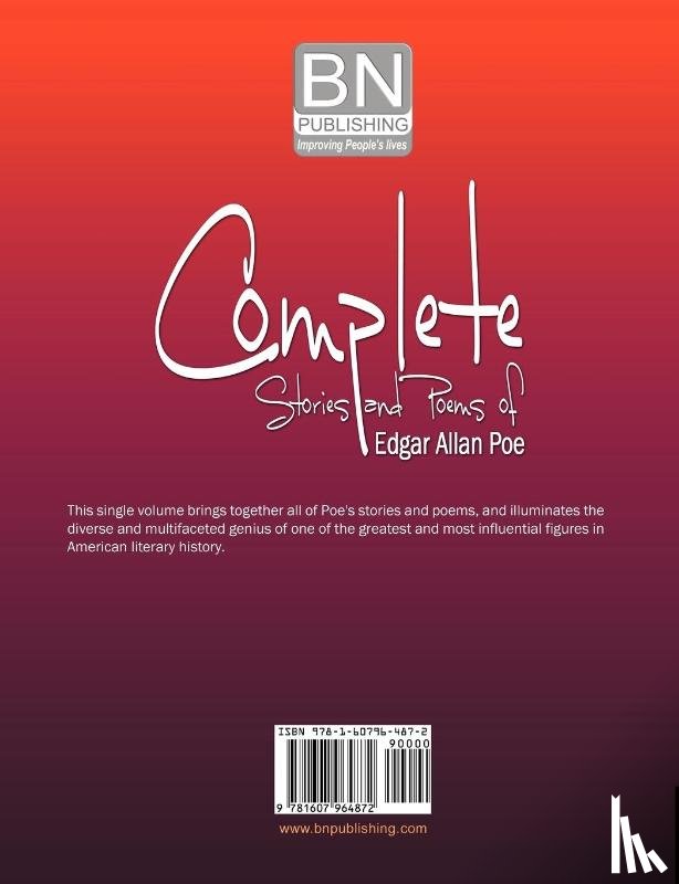 Poe, Edgar Allan - Complete Stories and Poems of Edgar Allan Poe