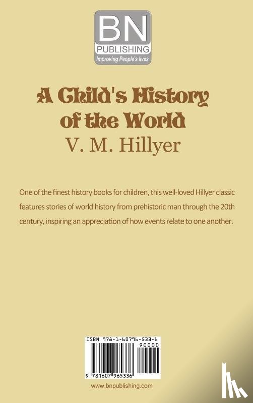 Hillyer, V M - A Child's History of the World