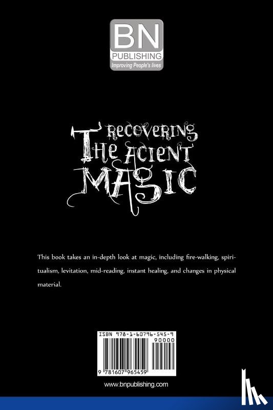 Long, Max Freedom - Recovering the Ancient Magic