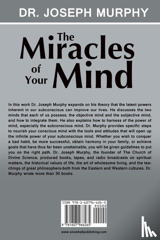 Murphy, Dr Joseph - The Miracles of Your Mind