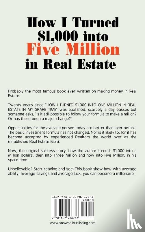 Nickerson, William - How I Turned $1,000 Into Five Million in Real Estate in My Spare Time