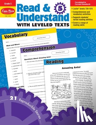 Evan-Moor Educational Publishers - READ & UNDERSTAND W/LEVELED TE