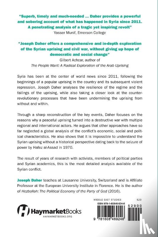 Daher, Joseph - Syria After the Uprisings