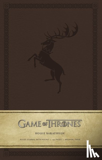 HBO, . - Game of Thrones: House Baratheon Hardcover Ruled Journal