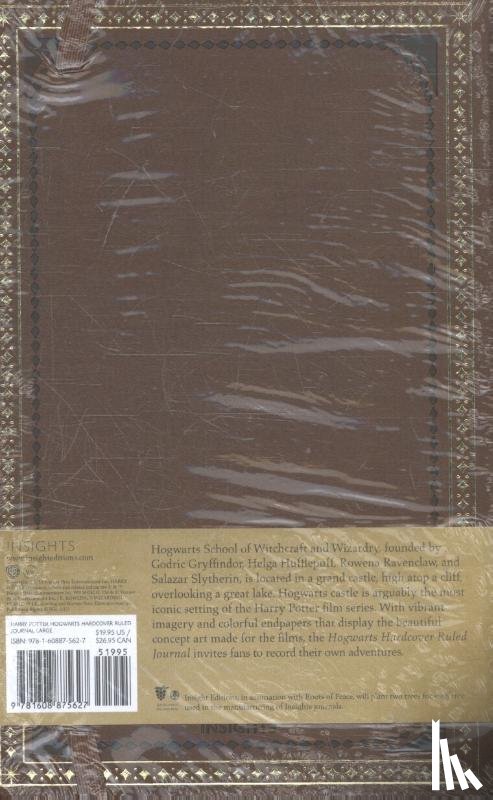 Warner Bros. Consumer Products Inc., . - Harry Potter Hogwarts Hardcover Ruled Journal