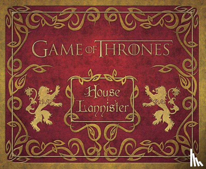 HBO, . - Game of Thrones: House Lannister Deluxe Stationery Set