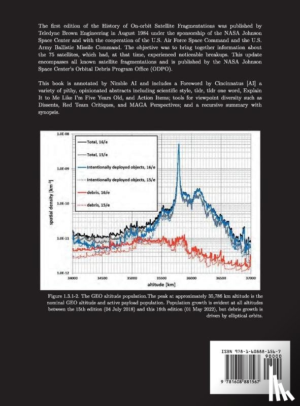 Nasa - History of On-Orbit Satellite Fragmentations, 16th Edition