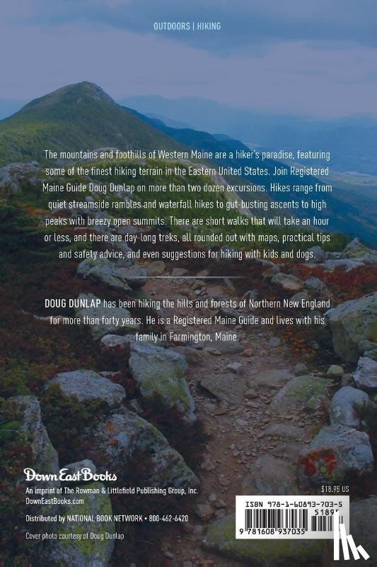 Dunlap, Doug - Day Hiking in the Western Maine Mountains